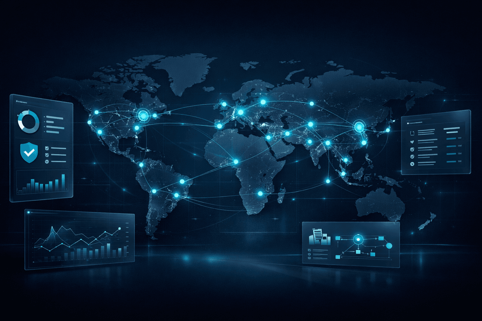 VendorTrace scan result showing detected third-party services, transfer risk, and compliance signals